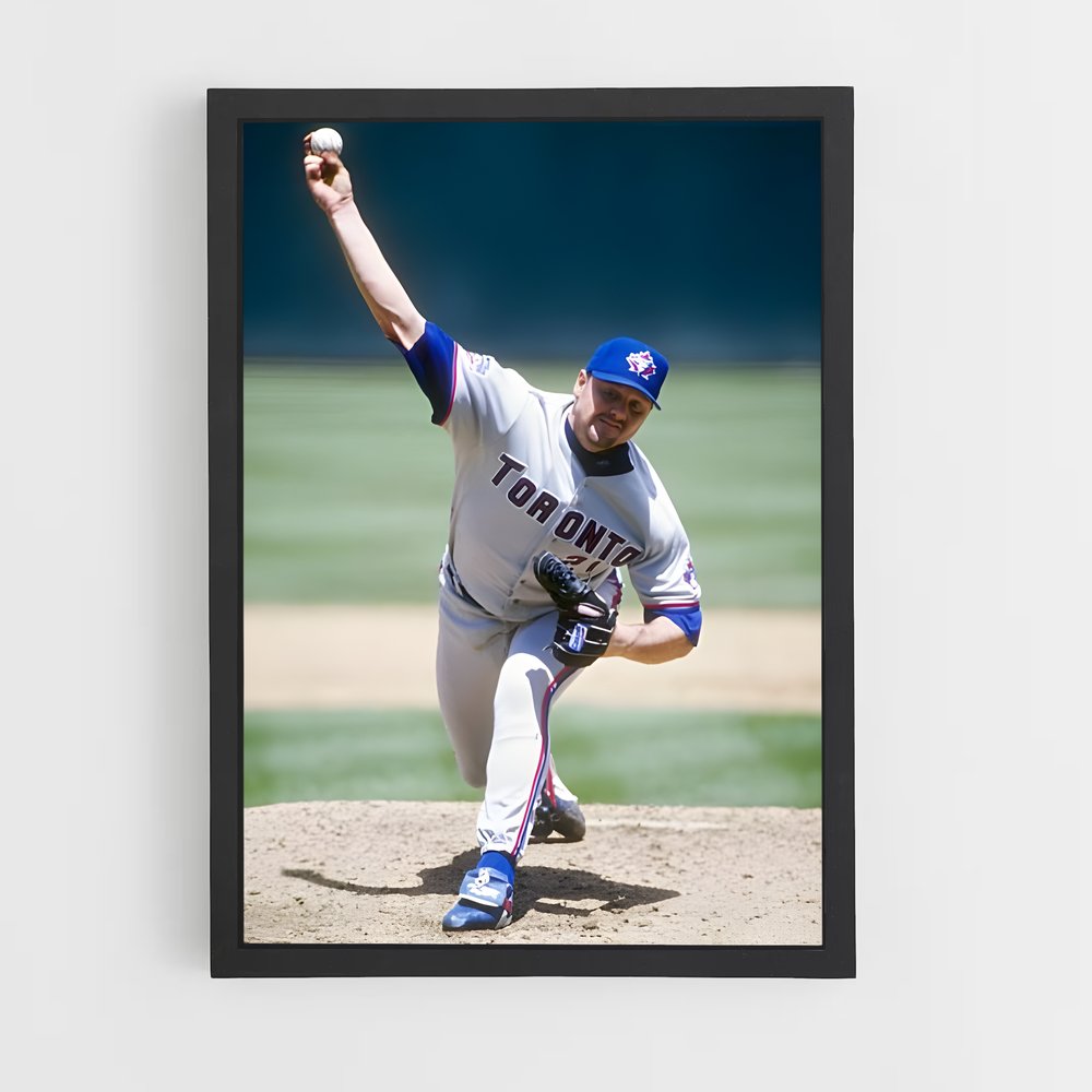 Poster Le Maître du Lancer – affiche Baseball (vue 2)